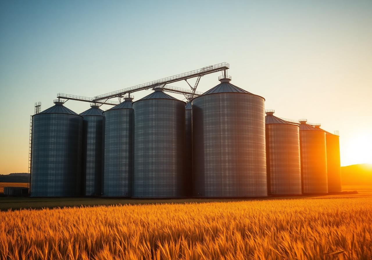 Silos di stoccaggio cereali